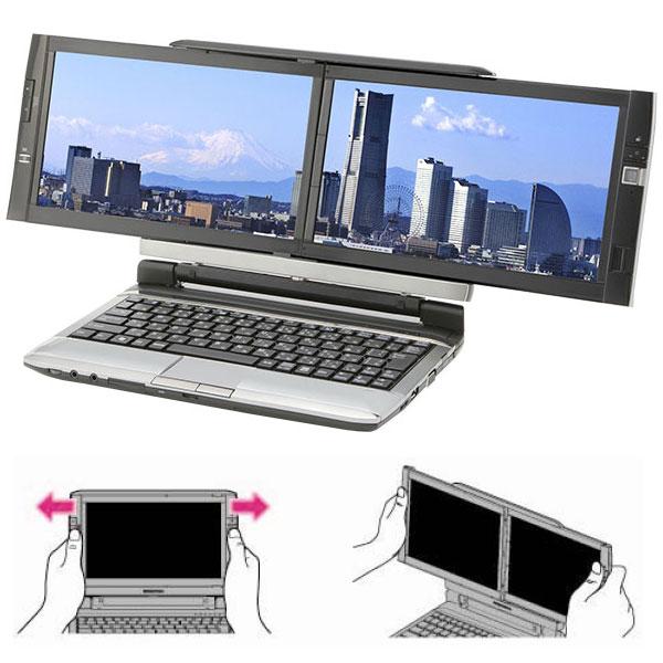 Kohjinsha DZ6KHE16E - ноутбук с двумя дисплеями